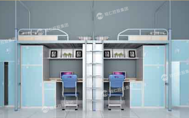 【案例】青島工學(xué)院采購銘仁集團學(xué)生宿舍上下鋪