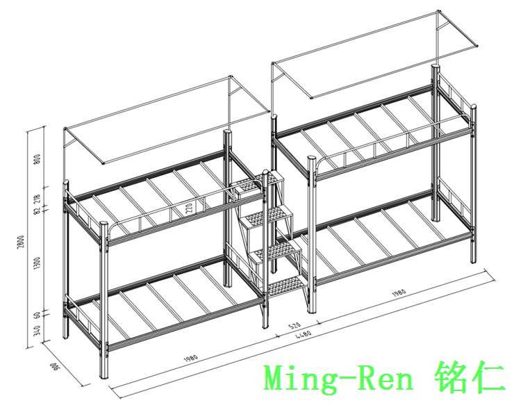 學(xué)生公寓床
